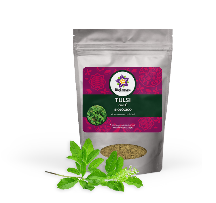 Tulsi é uma planta adaptogénea usada na medicina ayurvédica