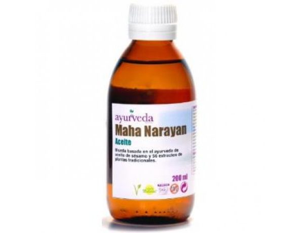 óleo Maha Narayan usado em medicina ayurvédica